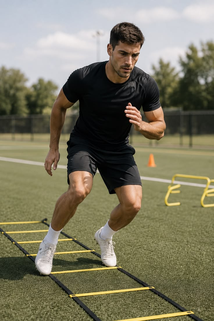 Athlete training at Workouts Nation